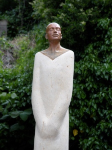 Whannell_ Silent Words, bronze and limestone